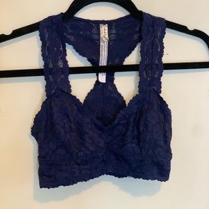 Cute dark blue bralette
